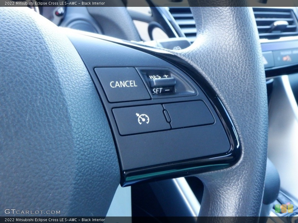 Black Interior Steering Wheel for the 2022 Mitsubishi Eclipse Cross LE S-AWC #146712484