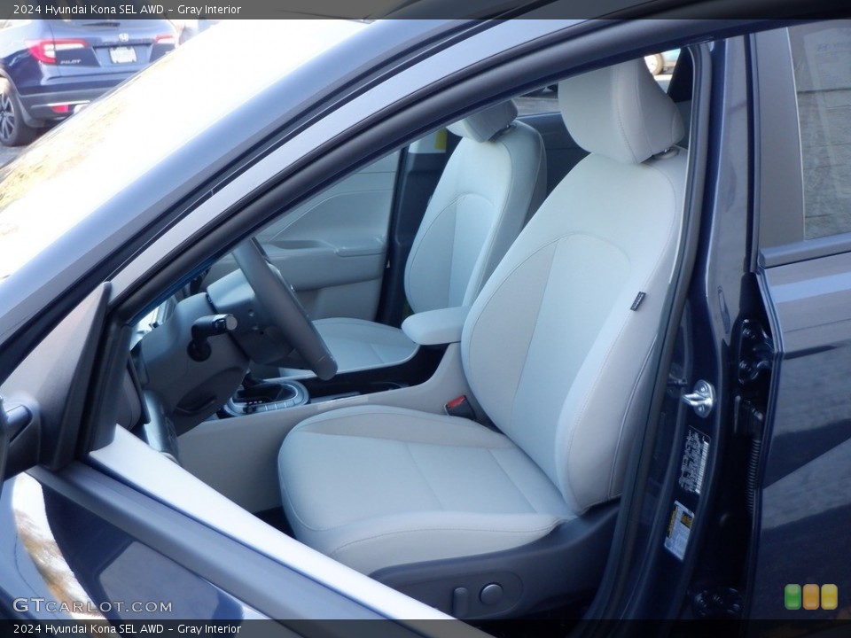 Gray Interior Front Seat for the 2024 Hyundai Kona SEL AWD #146712500