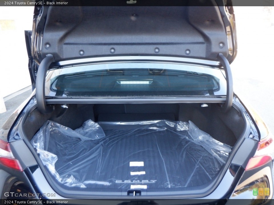Black Interior Trunk for the 2024 Toyota Camry SE #146713000