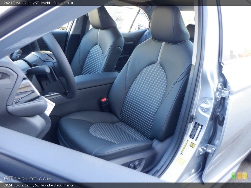 Black Interior Front Seat for the 2024 Toyota Camry SE Hybrid #146713363
