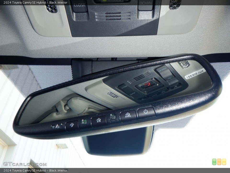Black Interior Controls for the 2024 Toyota Camry SE Hybrid #146713546