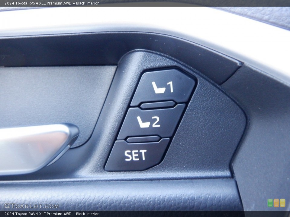 Black Interior Controls for the 2024 Toyota RAV4 XLE Premium AWD #146713954