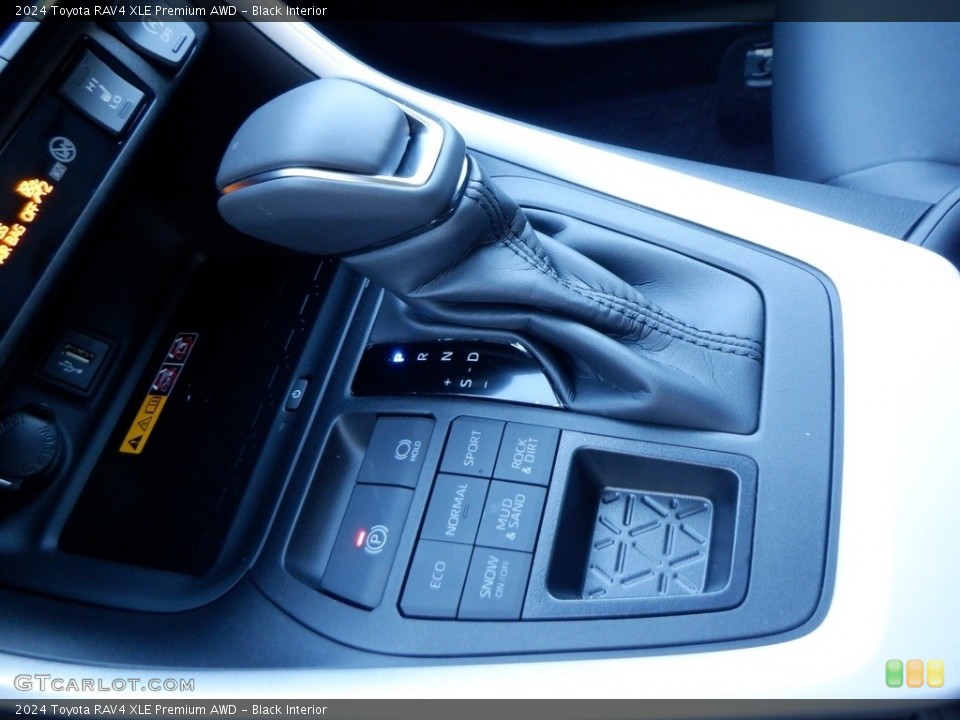 Black Interior Transmission for the 2024 Toyota RAV4 XLE Premium AWD #146714071