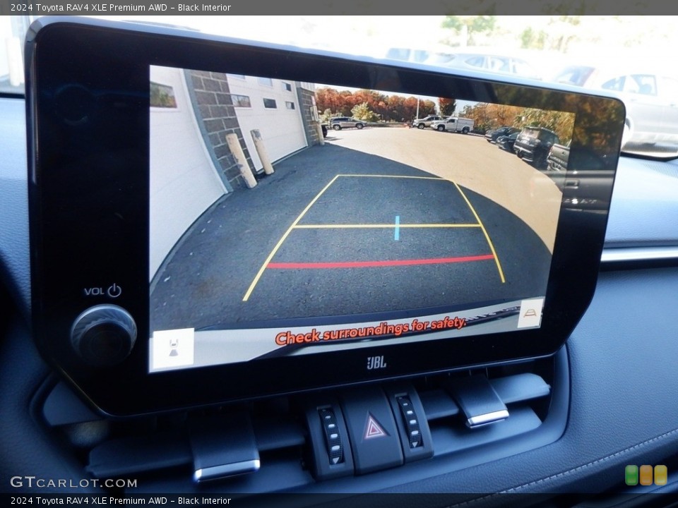 Black Interior Controls for the 2024 Toyota RAV4 XLE Premium AWD #146714153