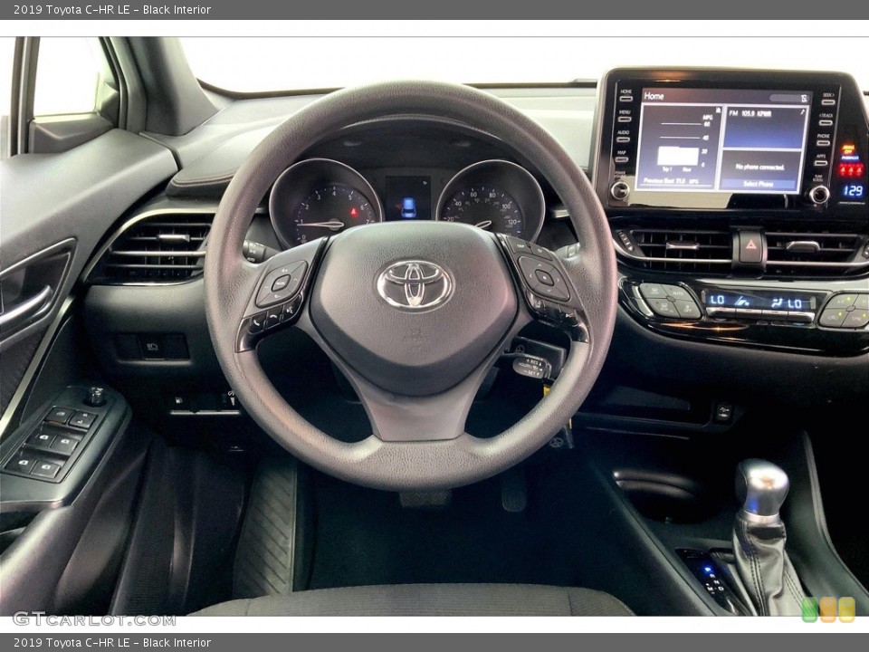 Black Interior Dashboard for the 2019 Toyota C-HR LE #146714217