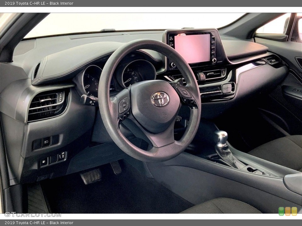 Black Interior Dashboard for the 2019 Toyota C-HR LE #146714419