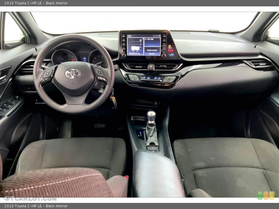 Black Interior Photo for the 2019 Toyota C-HR LE #146714440
