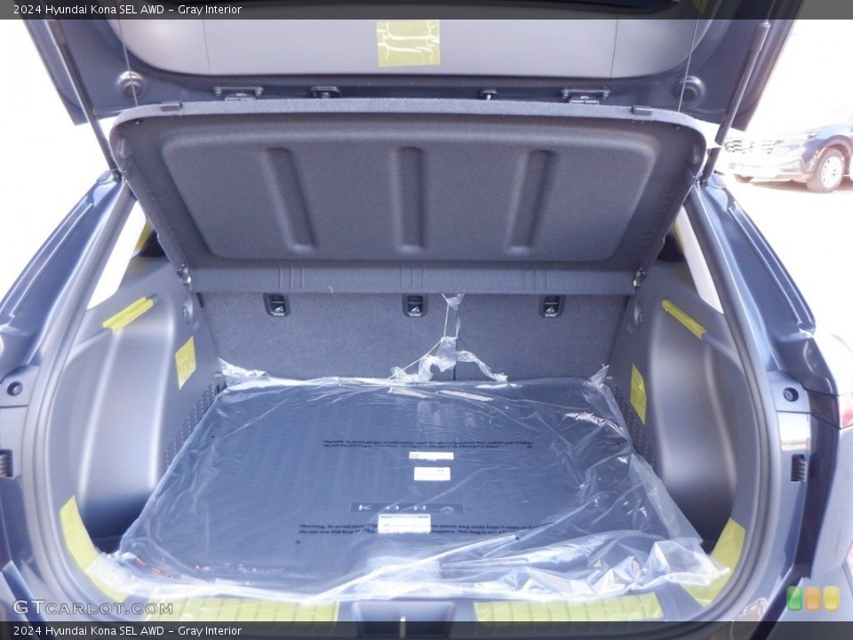 Gray Interior Trunk for the 2024 Hyundai Kona SEL AWD #146714698