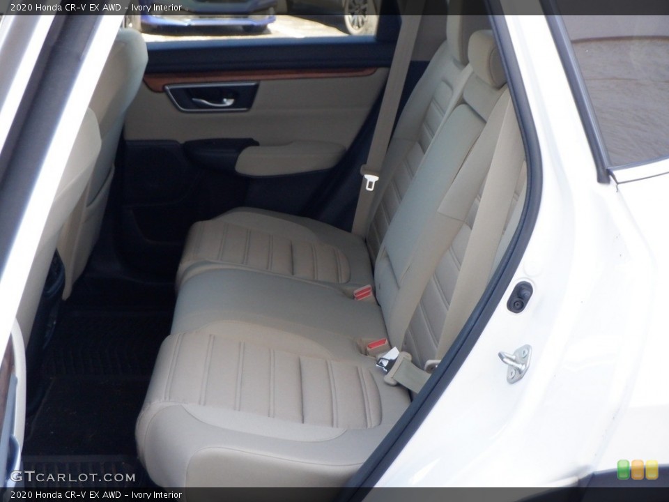 Ivory Interior Rear Seat for the 2020 Honda CR-V EX AWD #146714716