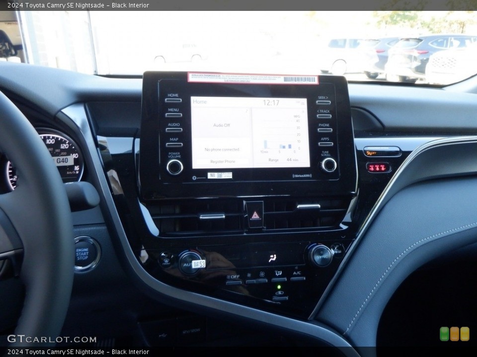 Black Interior Controls for the 2024 Toyota Camry SE Nightsade #146714836