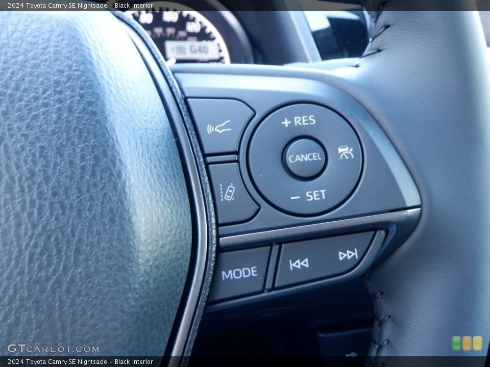 Black Interior Steering Wheel for the 2024 Toyota Camry SE Nightsade #146714947