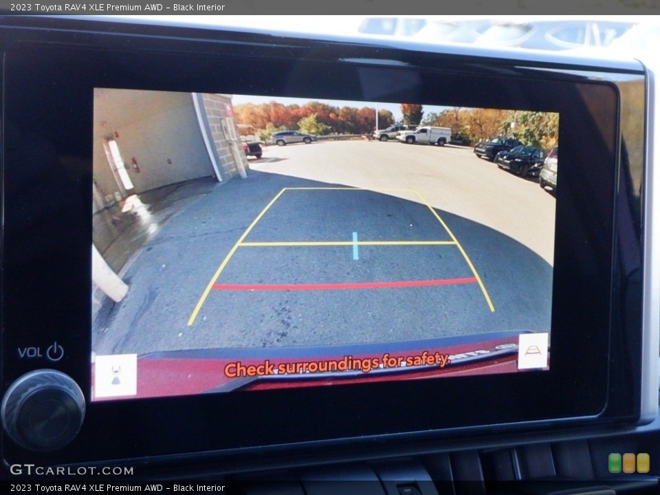Black Interior Controls for the 2023 Toyota RAV4 XLE Premium AWD #146715337