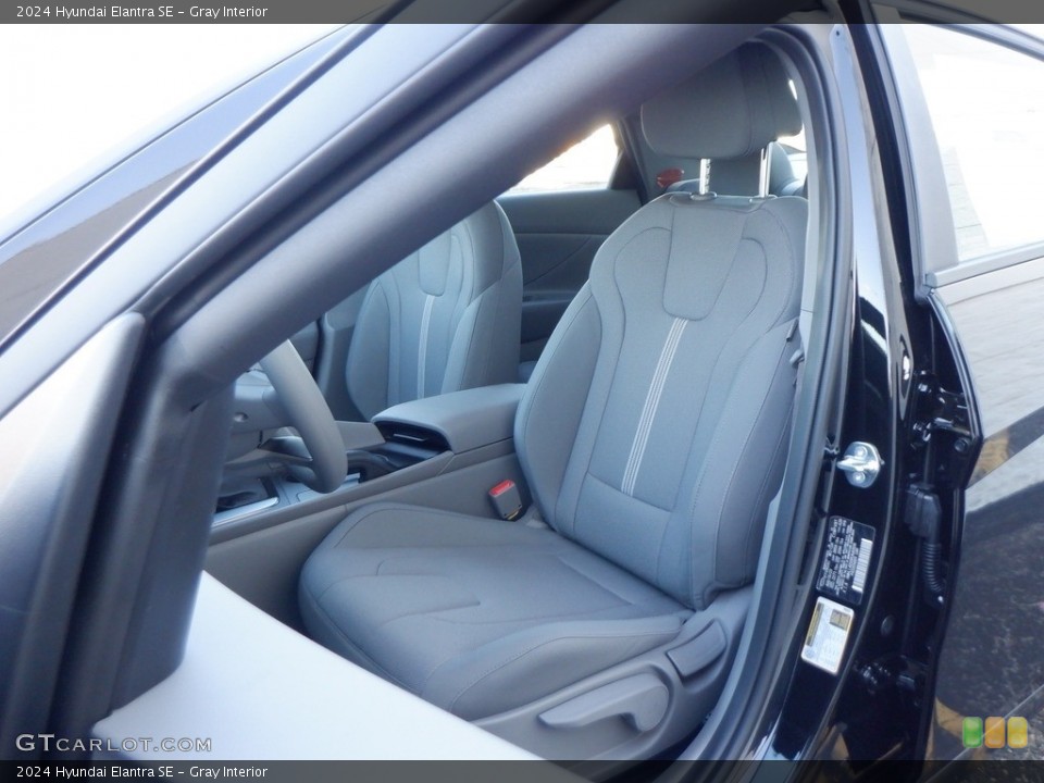 Gray Interior Front Seat for the 2024 Hyundai Elantra SE #146715367