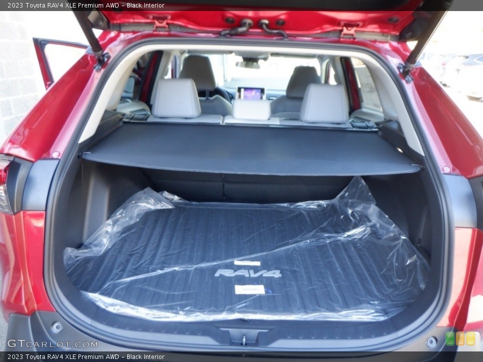 Black Interior Trunk for the 2023 Toyota RAV4 XLE Premium AWD #146715499