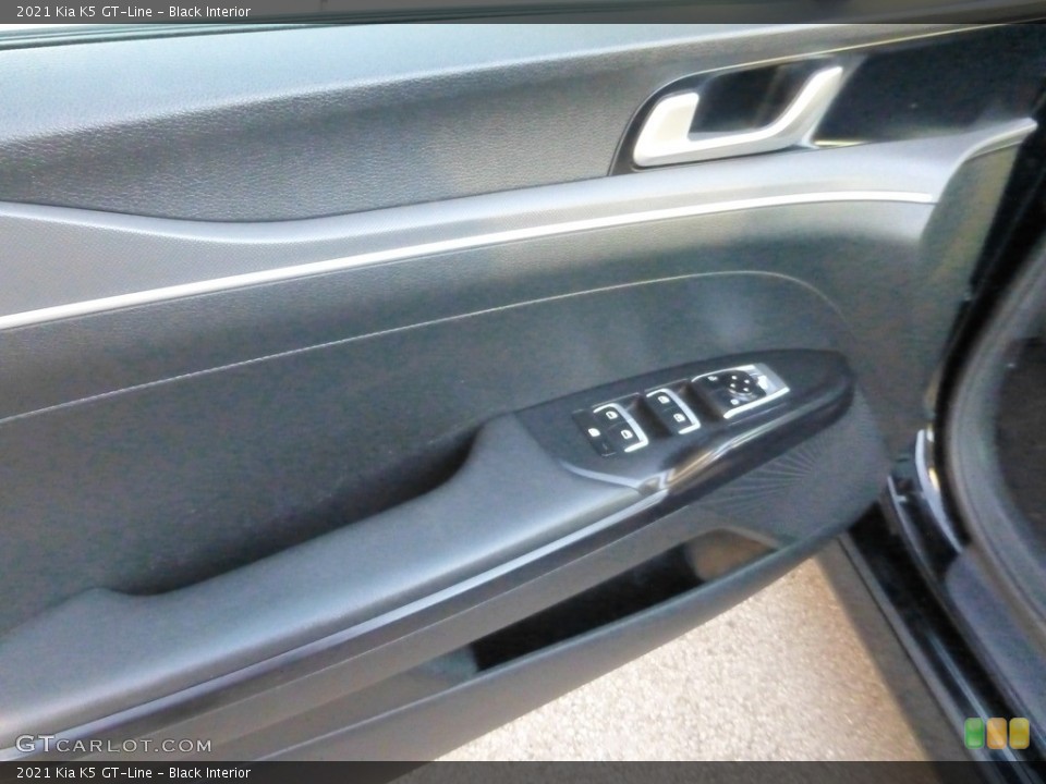 Black Interior Door Panel for the 2021 Kia K5 GT-Line #146715793