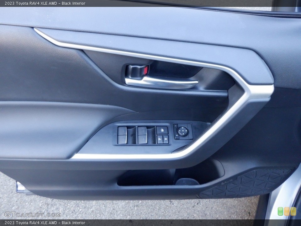 Black Interior Door Panel for the 2023 Toyota RAV4 XLE AWD #146716381