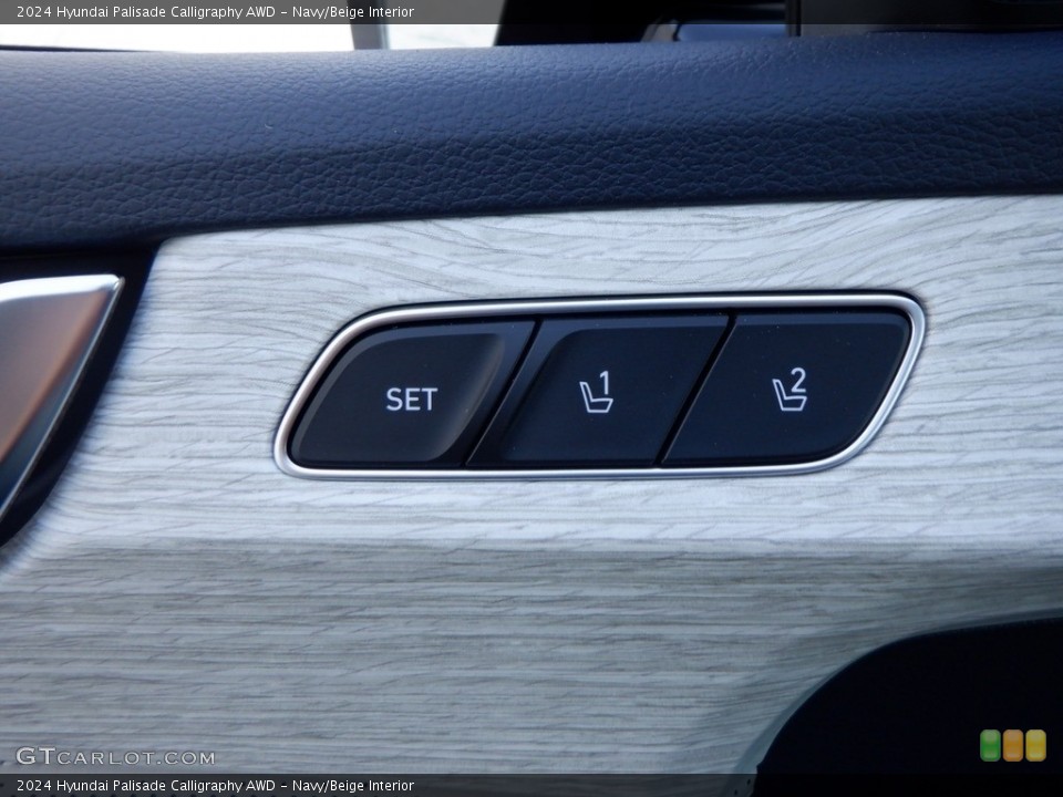 Navy/Beige Interior Door Panel for the 2024 Hyundai Palisade Calligraphy AWD #146716384