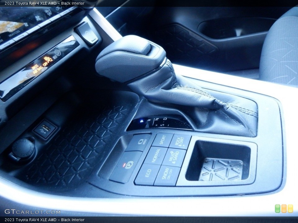 Black Interior Transmission for the 2023 Toyota RAV4 XLE AWD #146716429