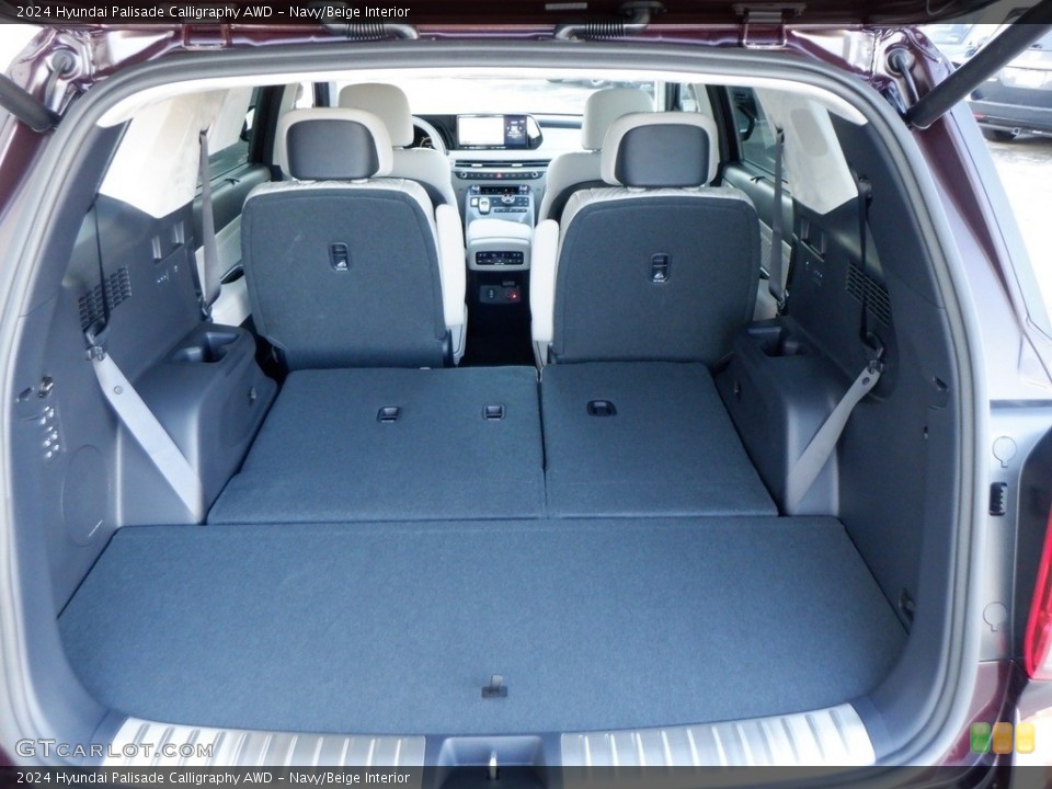 Navy/Beige Interior Trunk for the 2024 Hyundai Palisade Calligraphy AWD #146717029