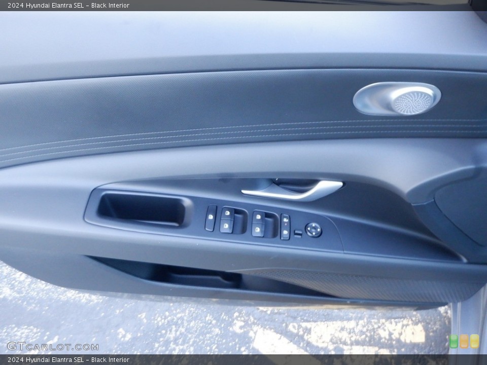 Black Interior Door Panel for the 2024 Hyundai Elantra SEL #146717074