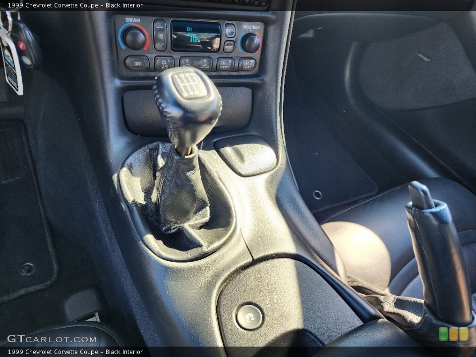 Black Interior Transmission for the 1999 Chevrolet Corvette Coupe #146717773