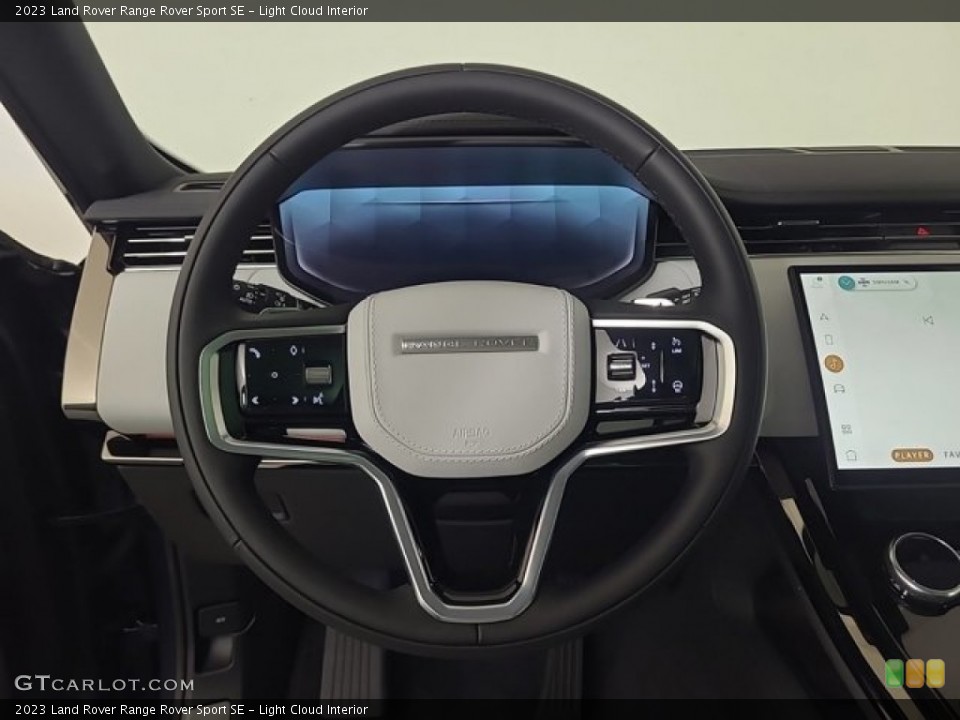 Light Cloud Interior Steering Wheel for the 2023 Land Rover Range Rover Sport SE #146718115