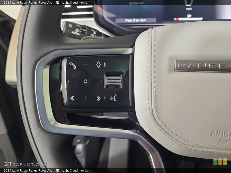 Light Cloud Interior Steering Wheel for the 2023 Land Rover Range Rover Sport SE #146718133