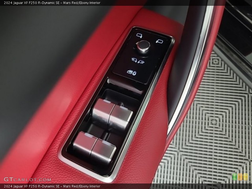 Mars Red/Ebony Interior Door Panel for the 2024 Jaguar XF P250 R-Dynamic SE #146718277