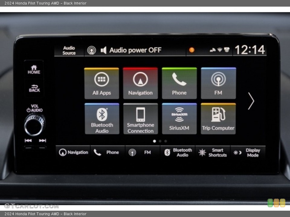 Black Interior Controls for the 2024 Honda Pilot Touring AWD #146718511