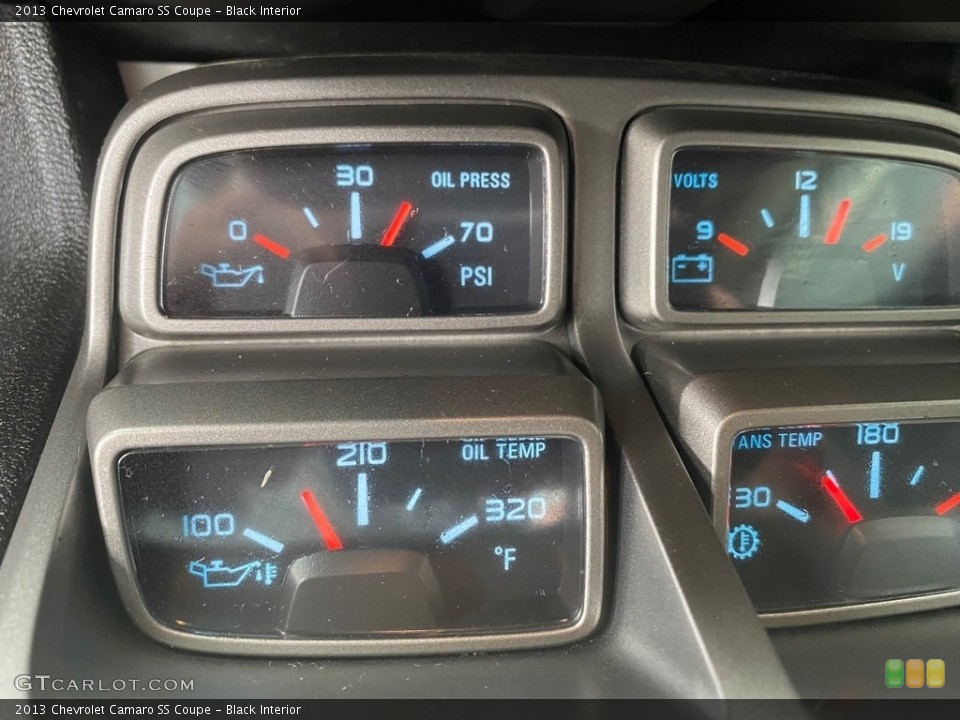 Black Interior Gauges for the 2013 Chevrolet Camaro SS Coupe #146718709