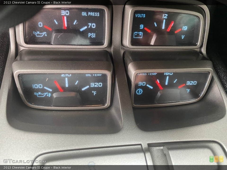 Black Interior Gauges for the 2013 Chevrolet Camaro SS Coupe #146718718