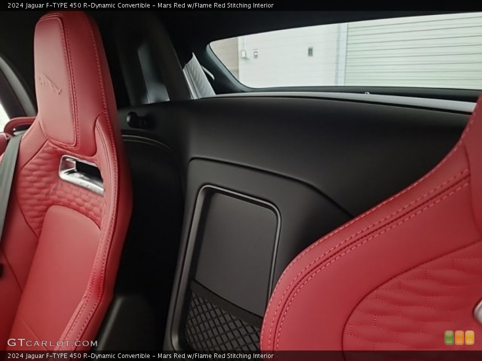 Mars Red w/Flame Red Stitching Interior Front Seat for the 2024 Jaguar F-TYPE 450 R-Dynamic Convertible #146718919