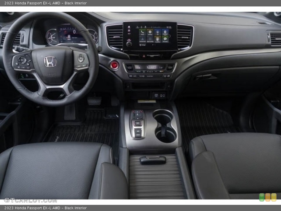 Black Interior Dashboard for the 2023 Honda Passport EX-L AWD #146718931