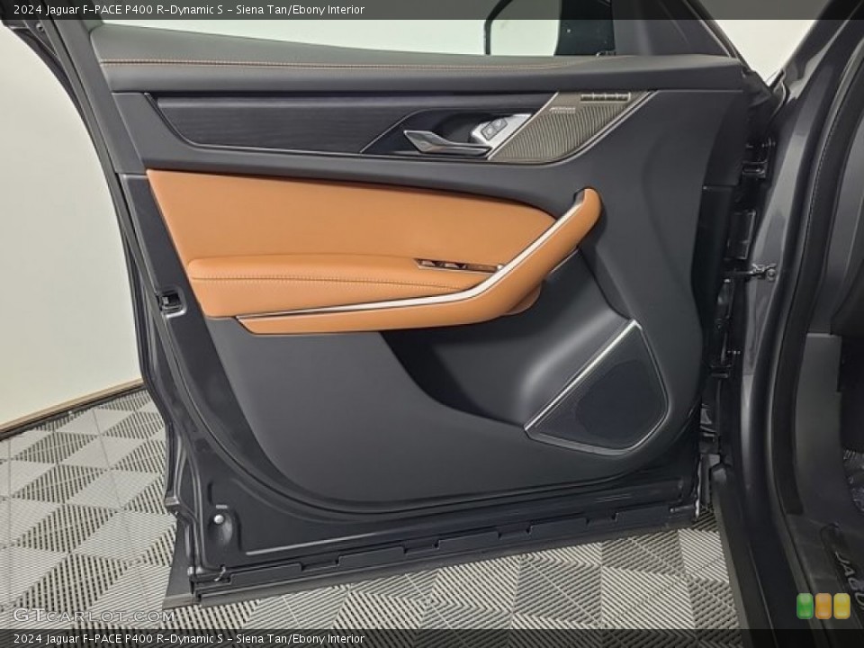 Siena Tan/Ebony Interior Door Panel for the 2024 Jaguar F-PACE P400 R-Dynamic S #146719406