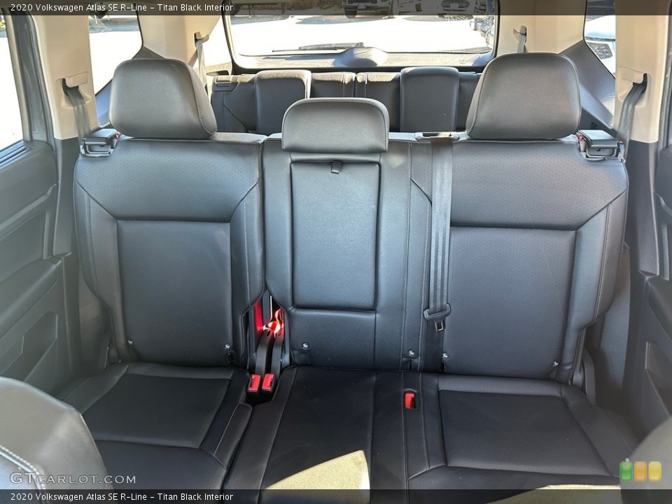 Titan Black Interior Rear Seat for the 2020 Volkswagen Atlas SE R-Line #146719567