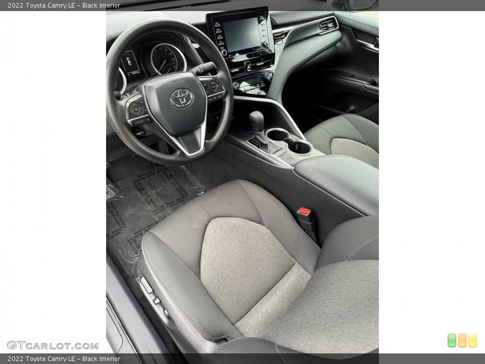 Black Interior Photo for the 2022 Toyota Camry LE #146719696