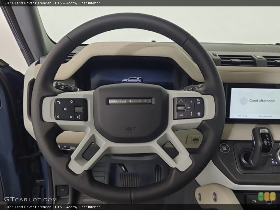 Acorn/Lunar Interior Steering Wheel for the 2024 Land Rover Defender 110 S #146719747