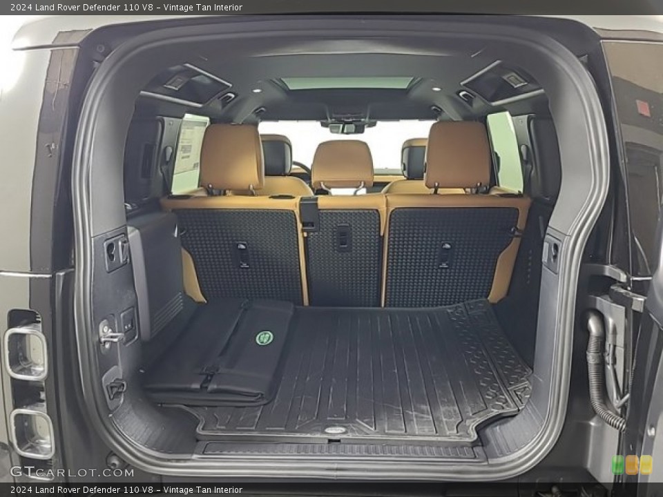 Vintage Tan Interior Trunk for the 2024 Land Rover Defender 110 V8 #146719933