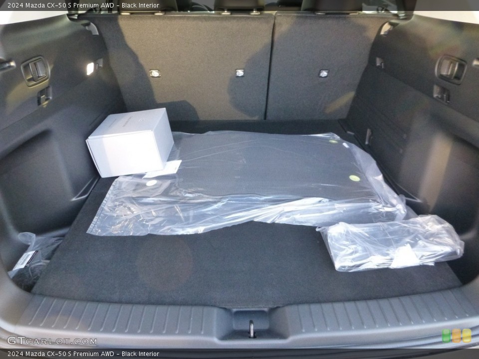 Black Interior Trunk for the 2024 Mazda CX-50 S Premium AWD #146720160