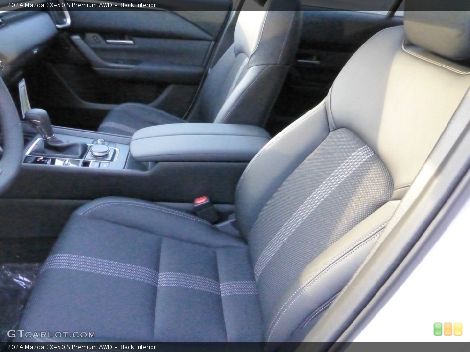 Black 2024 Mazda CX50 Interiors