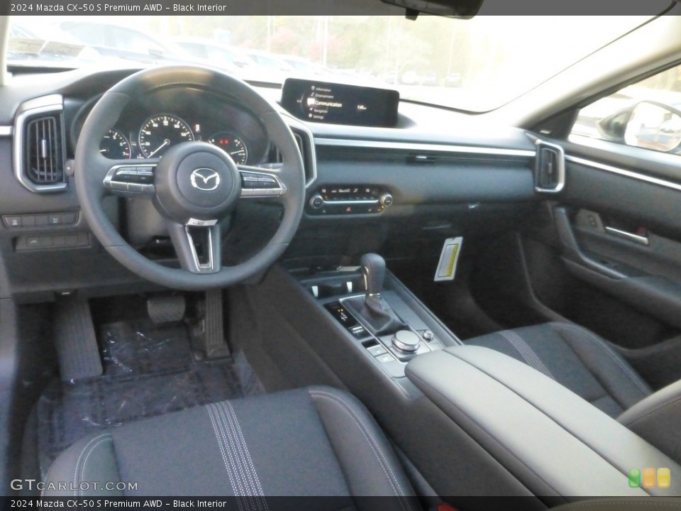 Black Interior Photo for the 2024 Mazda CX-50 S Premium AWD #146720349