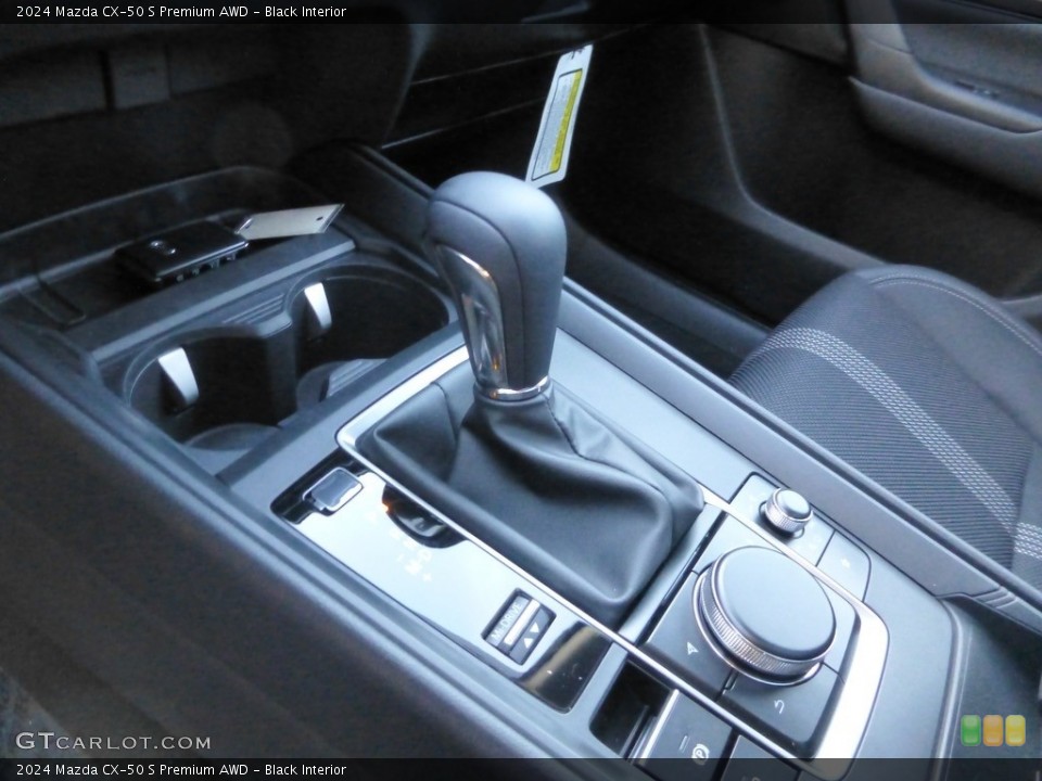 Black Interior Transmission for the 2024 Mazda CX-50 S Premium AWD #146720409