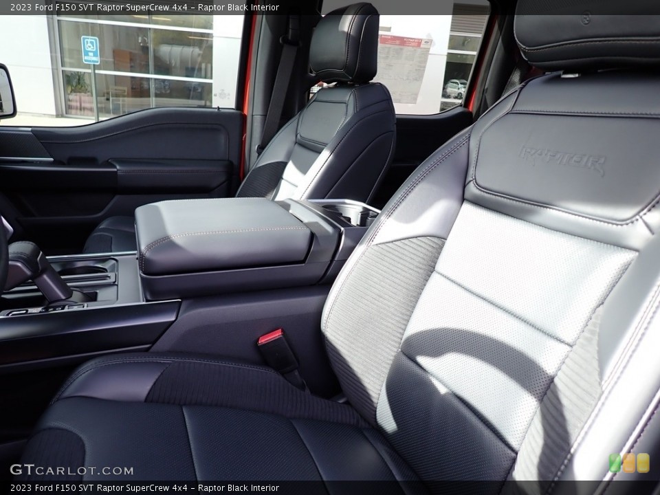 Raptor Black Interior Front Seat for the 2023 Ford F150 SVT Raptor SuperCrew 4x4 #146720412