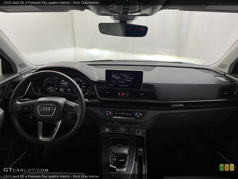 Rock Gray Interior Dashboard for the 2020 Audi Q5 e Premium Plus quattro Hybrid #146720472