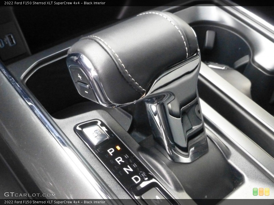 Black Interior Transmission for the 2022 Ford F150 Sherrod XLT SuperCrew 4x4 #146720586