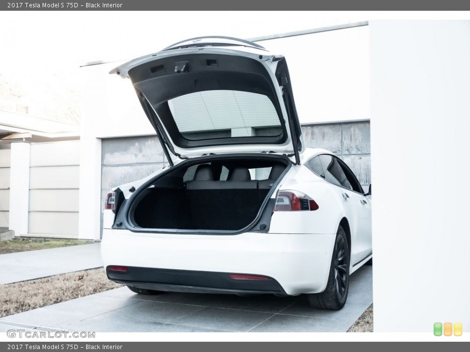 Black Interior Trunk for the 2017 Tesla Model S 75D #146720727