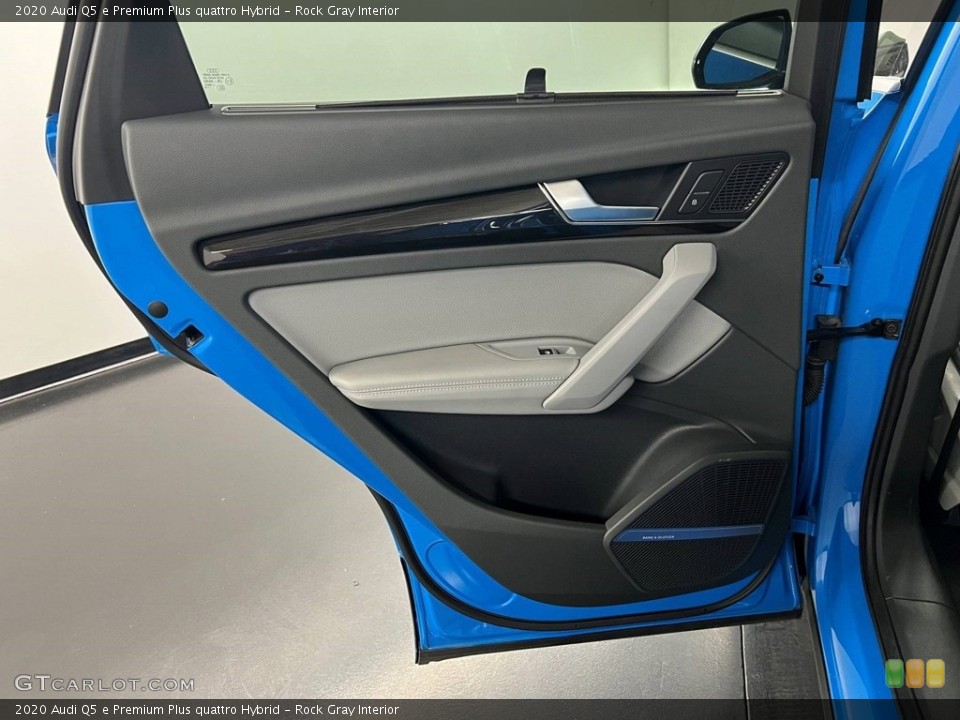 Rock Gray Interior Door Panel for the 2020 Audi Q5 e Premium Plus quattro Hybrid #146720859