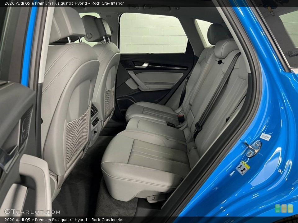 Rock Gray Interior Rear Seat for the 2020 Audi Q5 e Premium Plus quattro Hybrid #146720880