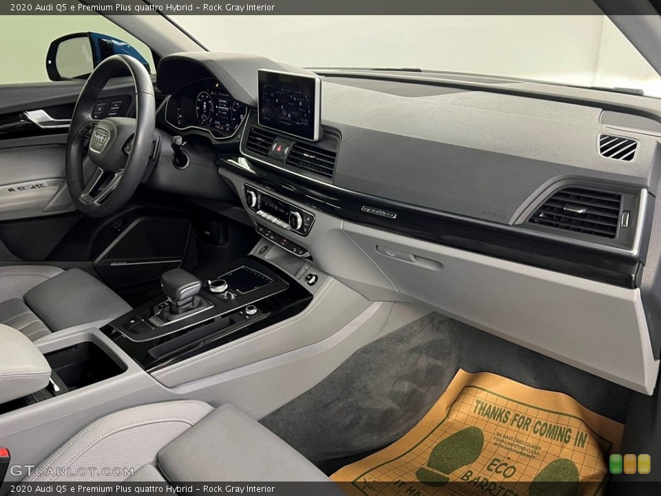 Rock Gray Interior Dashboard for the 2020 Audi Q5 e Premium Plus quattro Hybrid #146721021