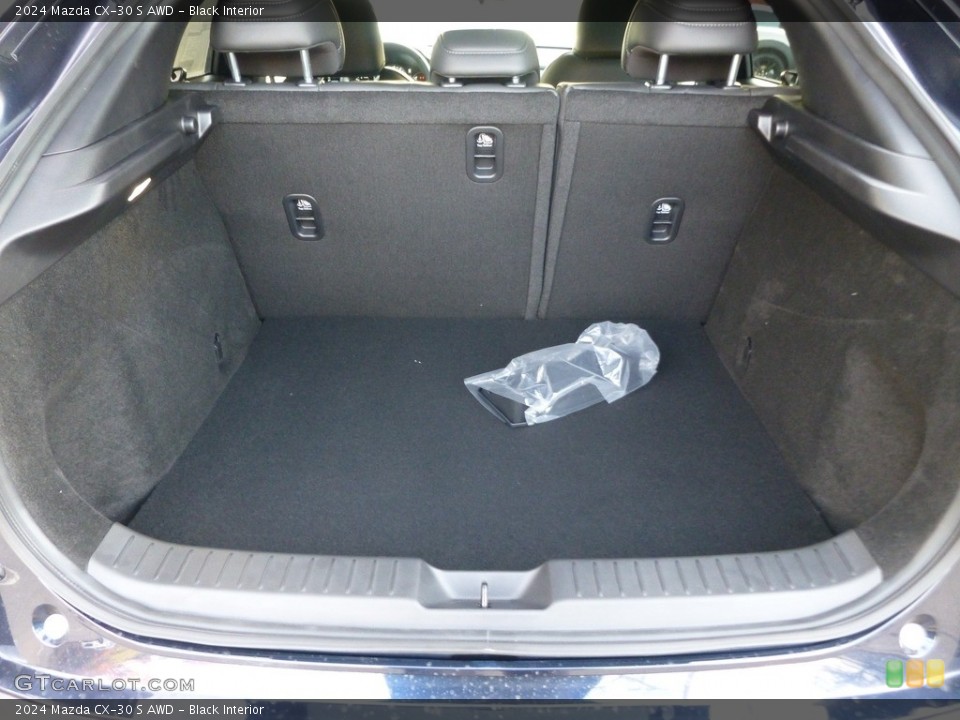 Black Interior Trunk for the 2024 Mazda CX-30 S AWD #146721039